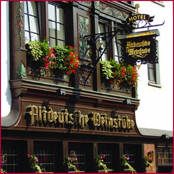 Au&szlig;enansicht_2 | &copy; Hotel Altdeutsche Weinstube R&uuml;desheim